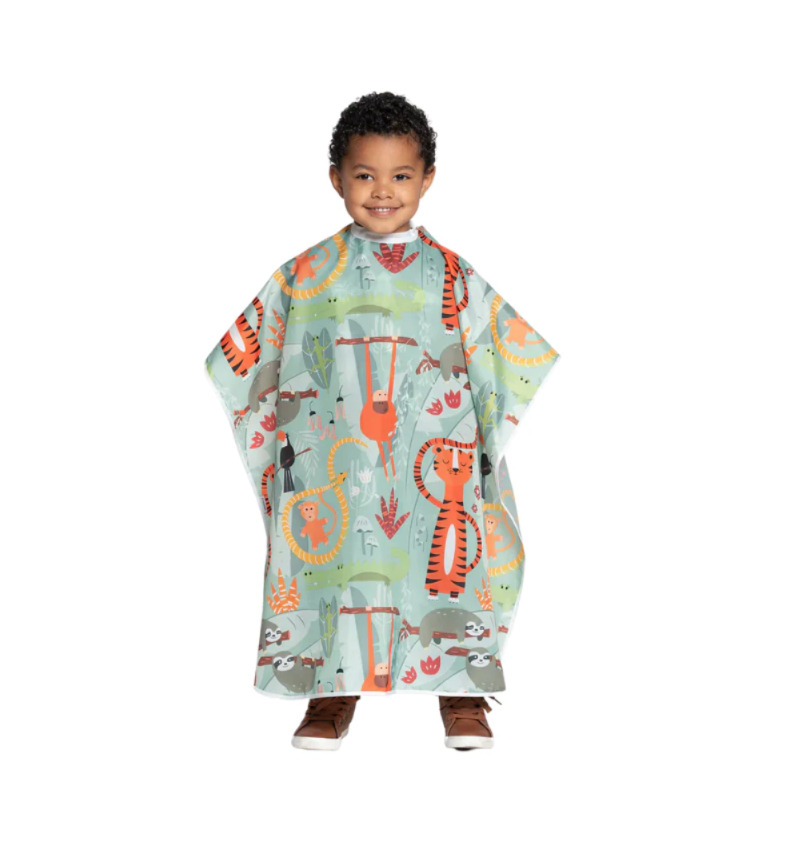 Fromm Kids Hairstyling Cape - Jungle Print #F7009