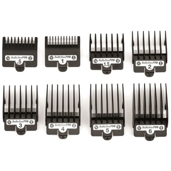 BaBylissPro By Forfex Attachment Combs 8 Pack.