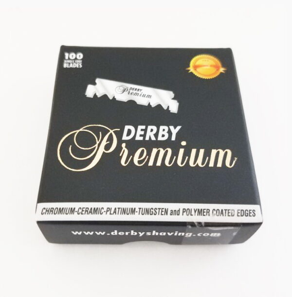 Derby Premium Single Edge Razor Blades 100 CT - PRE CUT