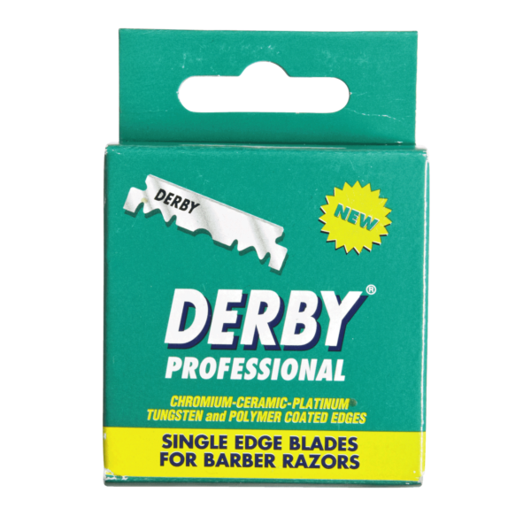 Derby Professional Single Edge Razor Blades 100ct - PRE CUT