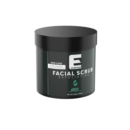 Elegance facial scrub mint with mixed herbs 16.9oz