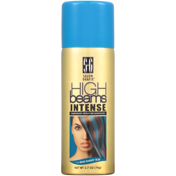 High Beams Intense Temporary Spray-On Hair Color blue #23