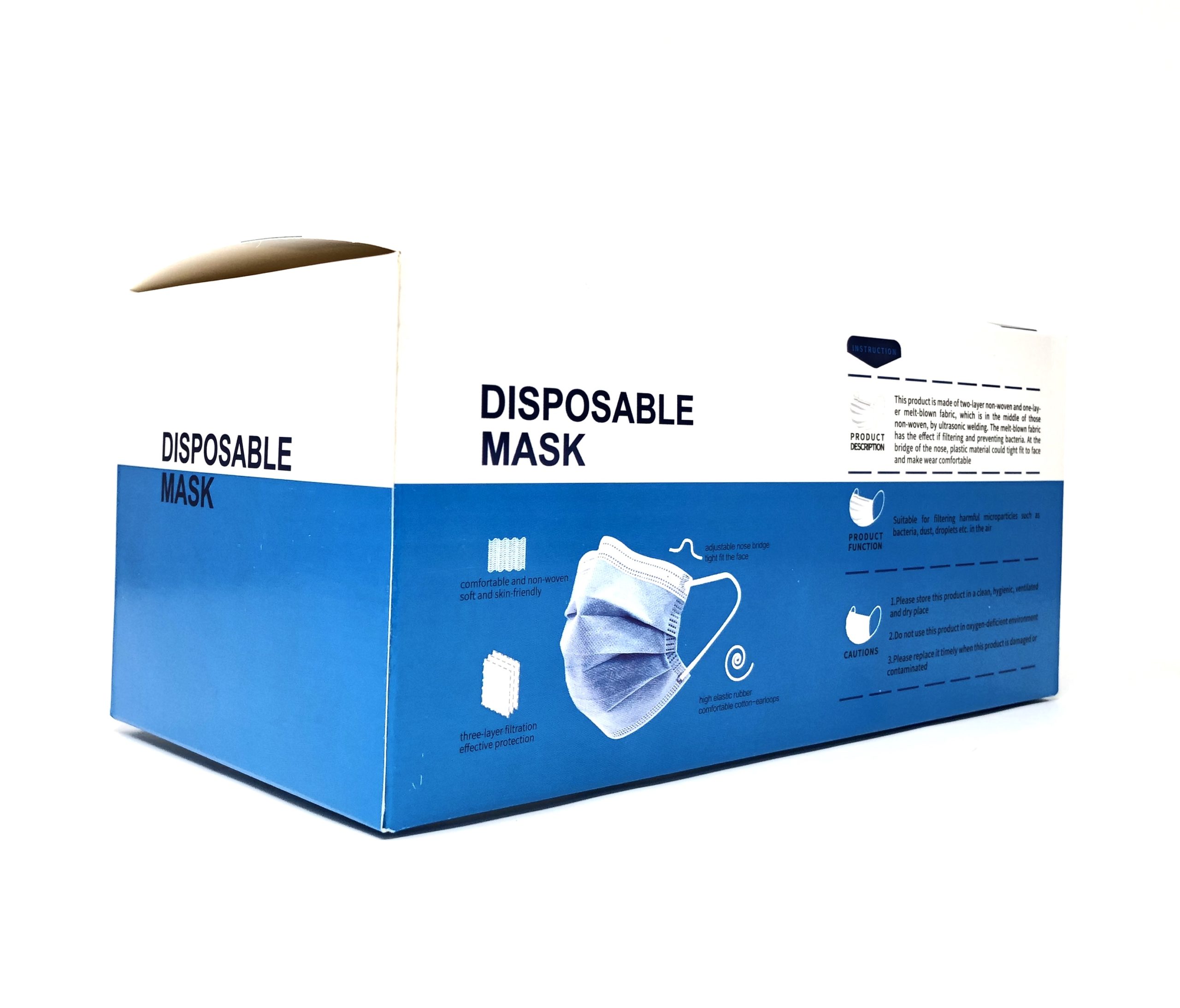 3 Layer Disposable Face Mask - 25 pack