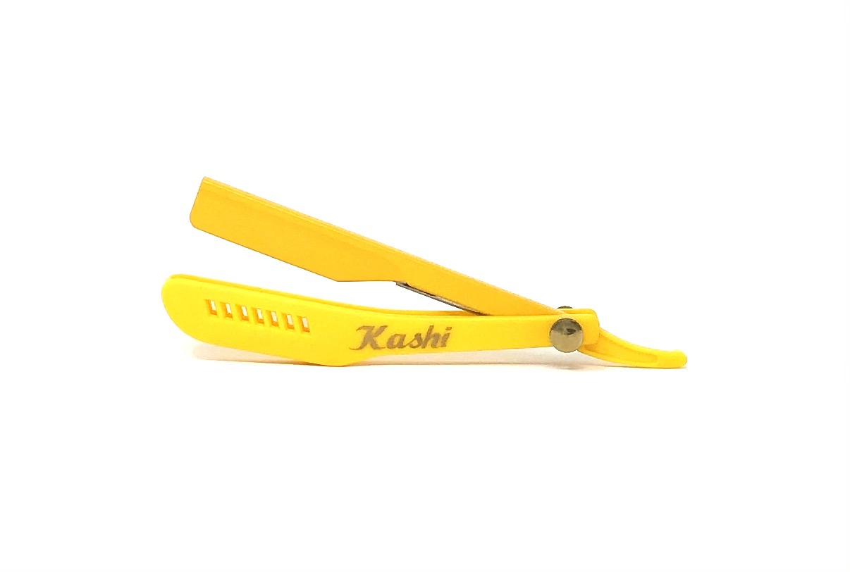 Kashi razor holder yellow slide