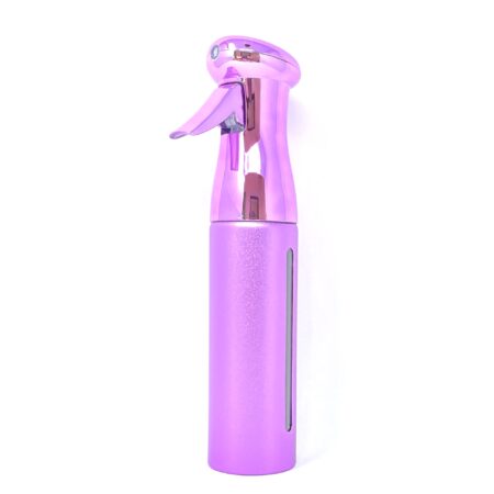 Purple chrome continuous spray mist bottle 300ml