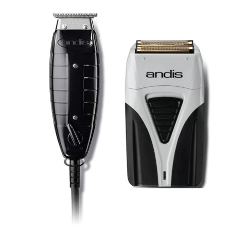 Andis 2pc Combo by ibs - Corded GTX T-Outliner & Cordless Foil Shaver Plus