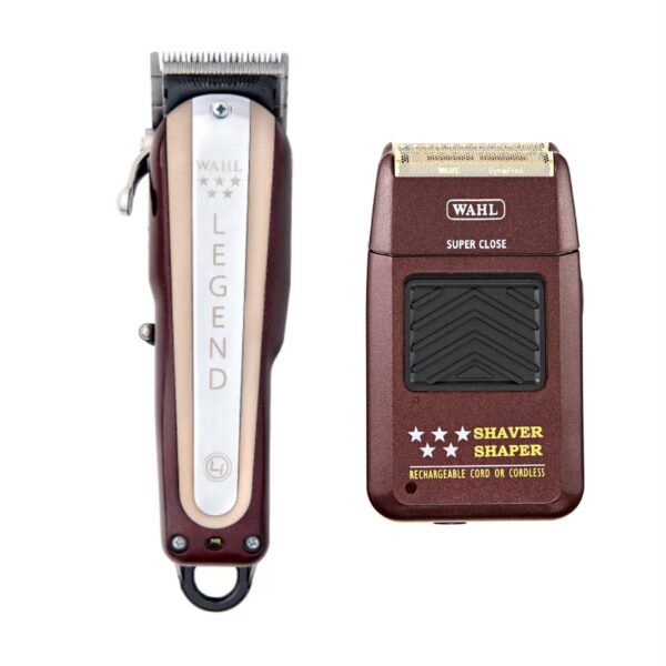 Wahl Pro 2pc Combo by ibs - Legend Cordless & 5 Star Foil Shaver