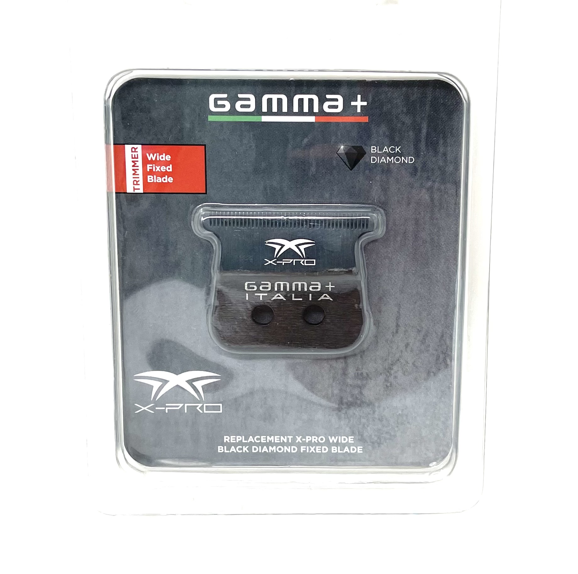GAMMA+ X-PRO DLC REPLACEMENT FIXED TRIMMER BLADE - Wide Fixed .2MM