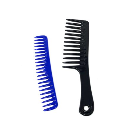 Looks Shampoo Comb & Wide Teeth Comb set #7226