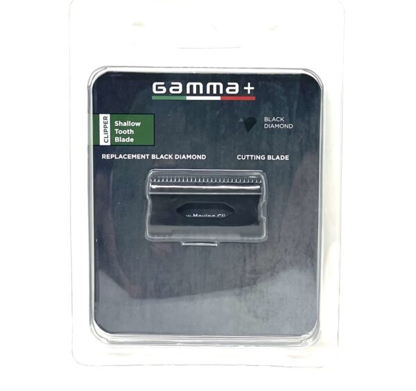 GAMMA+ BLACK DIAMOND DLC REPLACEMENT SHALLOW TOOTH CLIPPER MOVING BLADE