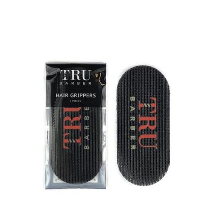 tru barber black hair grippers 2pc