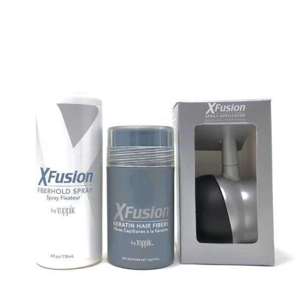 Xfusion Keratin Hair Fiber Combo - hair fibers