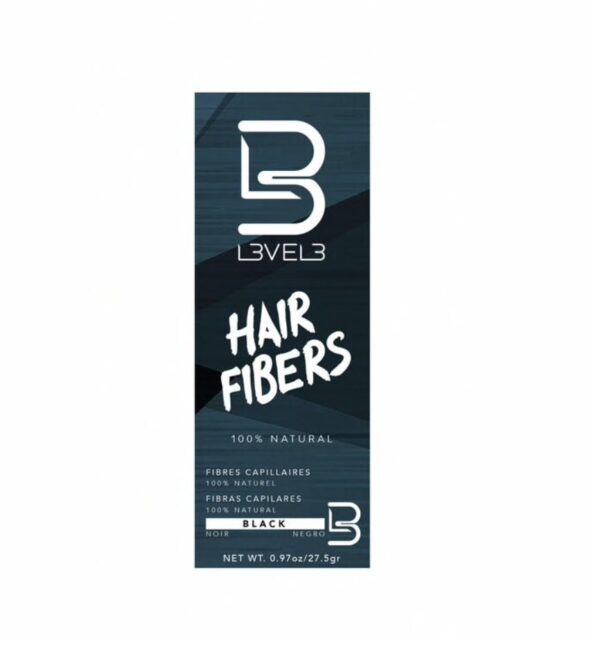 L3VEL3™ Hair Fibers 0.97 oz / 27.5 gr - Black