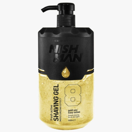 NISHMAN Fresh Active Shaving Gel Gold one #8 Gold 1000 ml