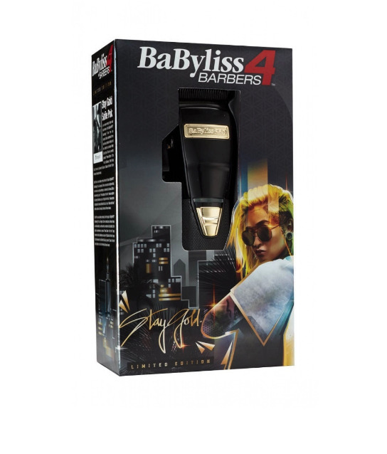 BaByliss 4 Barbers BlackFX Cordless Clipper - Limited Edition Influencer Collection - Sofie Pok FX870B