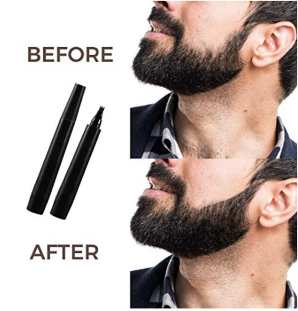 Beard Pencil Filler with Micro Fork Tips