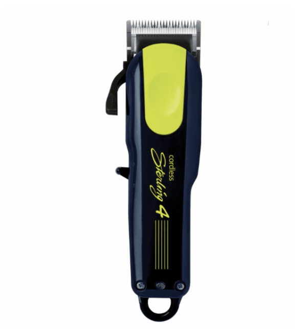 WAHL LIMITED EDITION STERLING 4 CORDLESS Li CLIPPER - DARK NAVY BLUE AND YELLOW