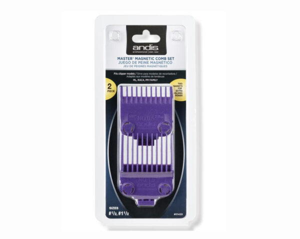 Andis master Double magnetic comb set 0.5 and 1.5 #01420