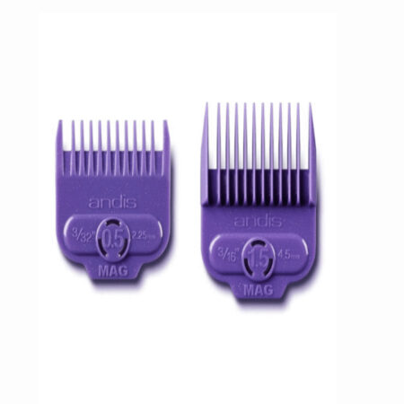 Andis master Single magnetic comb set 0.5 and 1.5 #66560