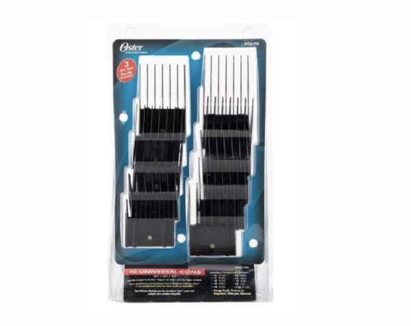 Oster 10 Universal Comb Attachment Set guides guards Include Storage Pouch #76926-900