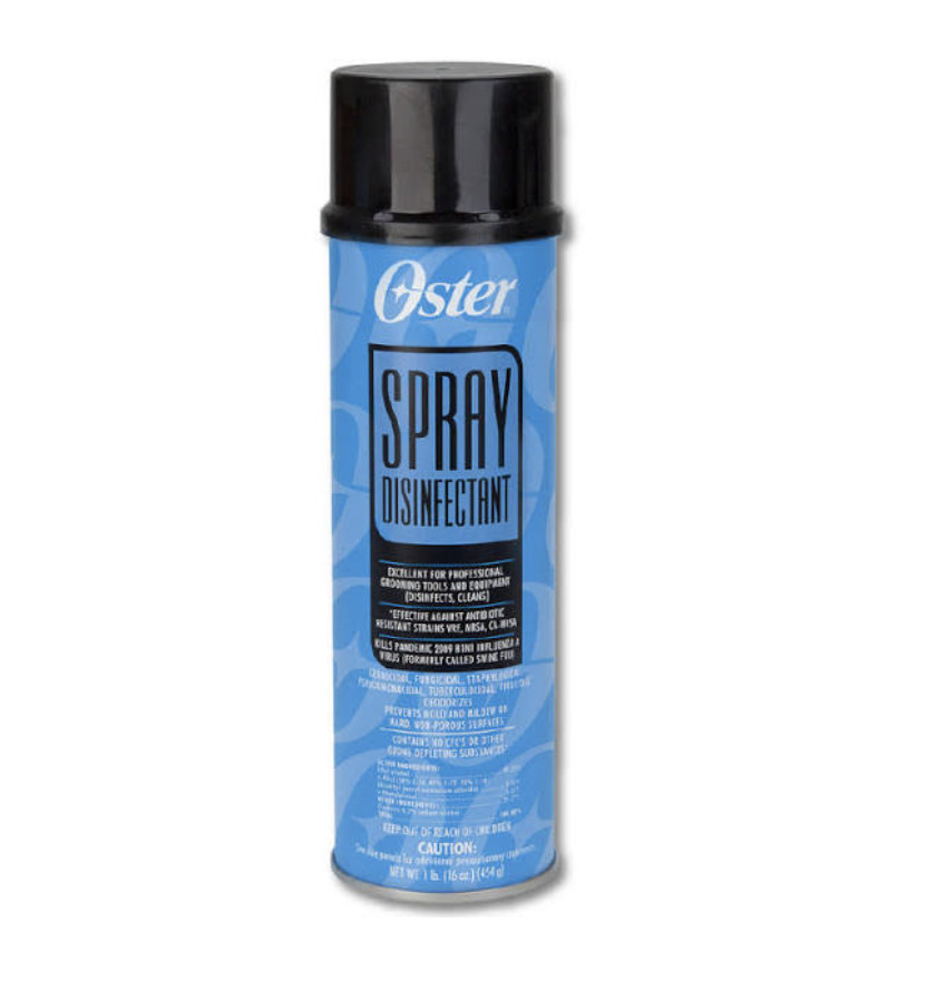 Oster Spray Disinfectant Clipper spray 16 oz