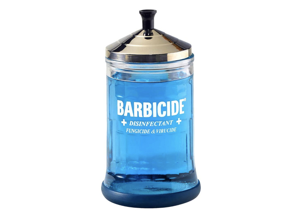 Pot Barbicide Pour Désinfection Outils Coiffure - Poudre Professionnelle Pour Salons Et Usage Domestique