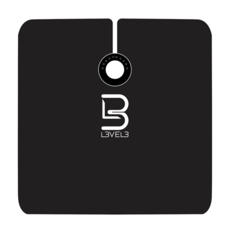 L3VEL3™ PROFESSIONAL RUBBER NECK CUTTING CAPE - Black