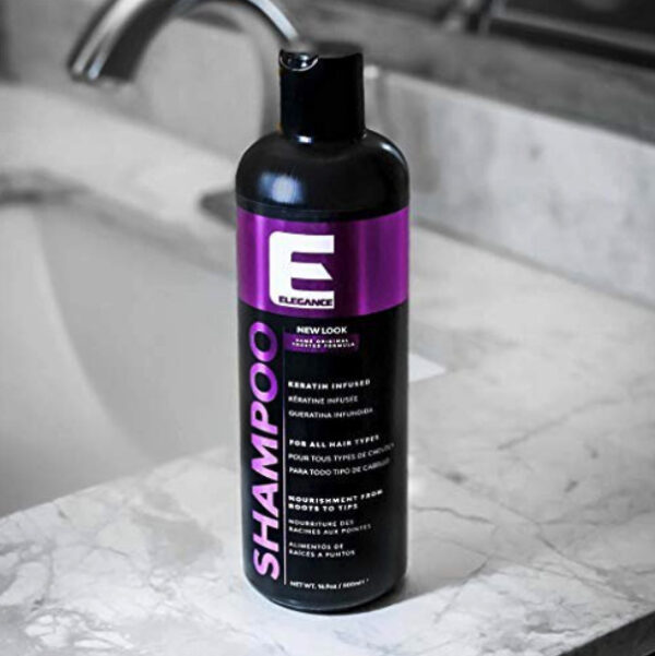 Elegance refreshing shampoo with keratin 500ml