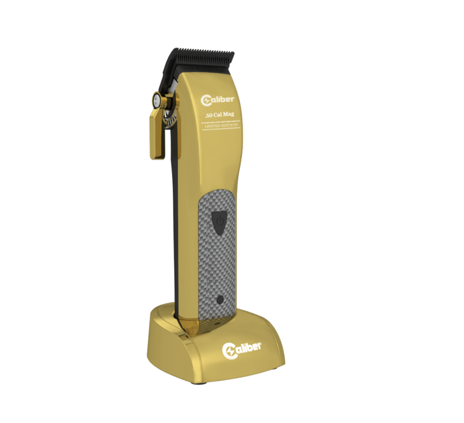 Caliber .50 CAL MAG CORDLESS MAGNETIC MOTOR CLIPPER LIMITED EDITION GOLD