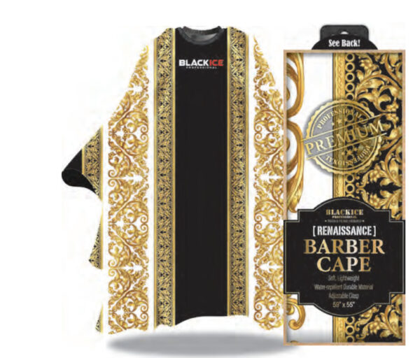 BlackIce RENAISSANCE Barber cape #bve009REN