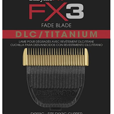 BaBylissPRO Replacement DLC/Titanium fx3 Clipper Fade Blade FX903G
