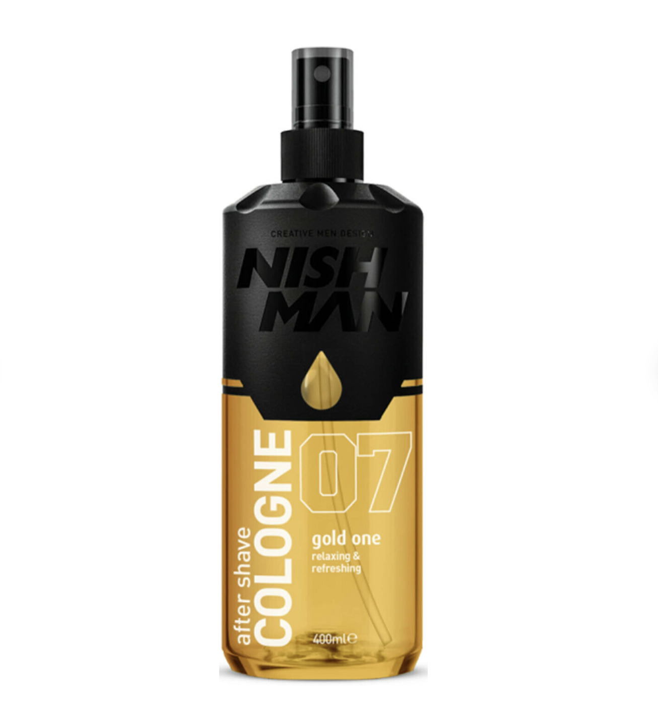 NISHMAN After Shave Cologne 7 gold one 400 ml