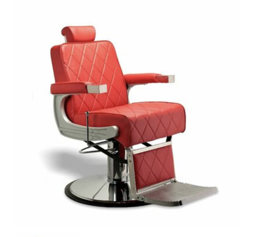 KING BARBER CHAIR BY BERKELEY - Red