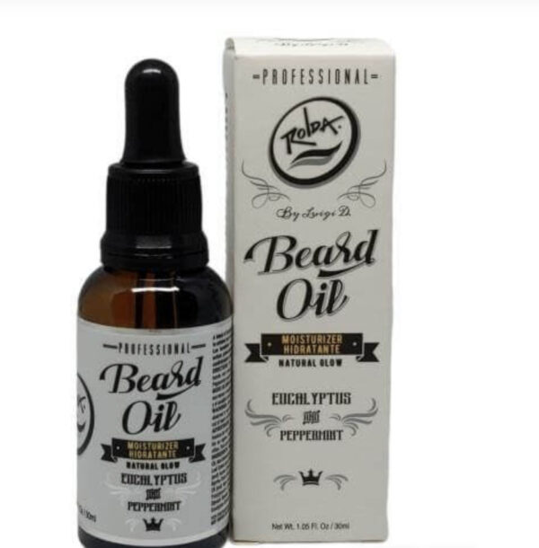 Rolda Eucalyptus & Peppermint Organic Extracts Beard Oil 1.05oz