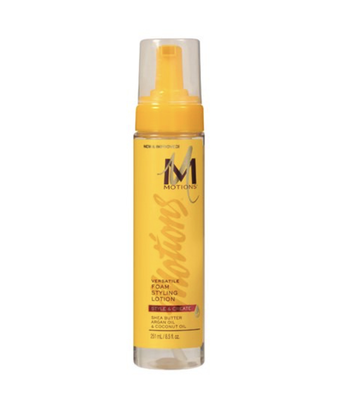Motions Versatile Foam Styling Lotion/Mousse with 3 essential oils 8.5 Oz