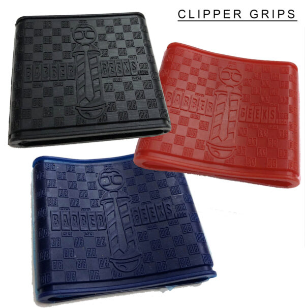 BarberGeeks Clipper Rubber Grip 3pc pack