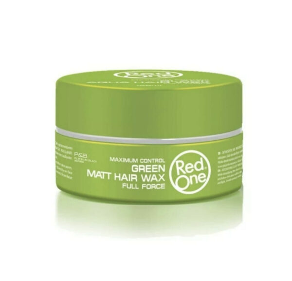 RedOne Green Matte Hair Wax Full Force 150ml