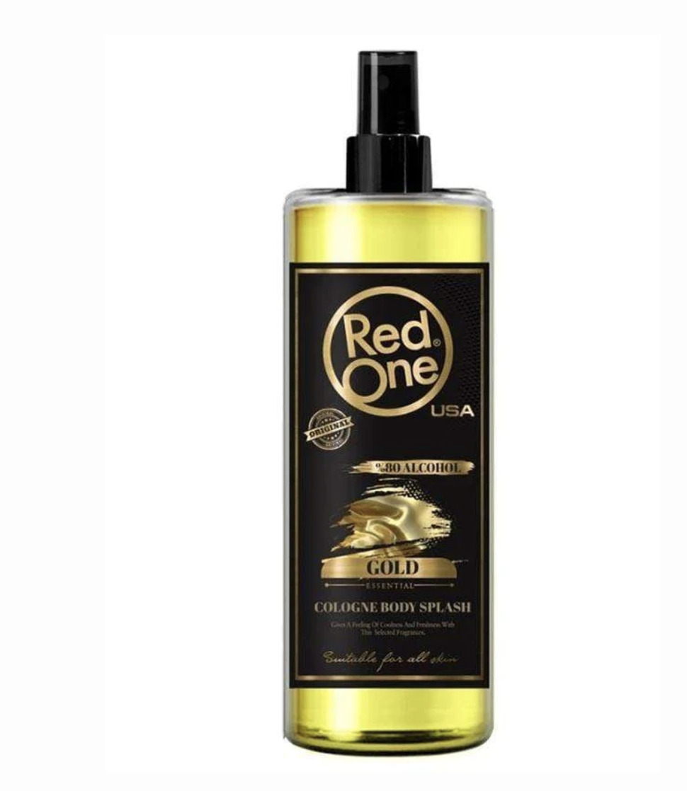 RedOne After Shave Cologne Body Splash 400ml - Gold