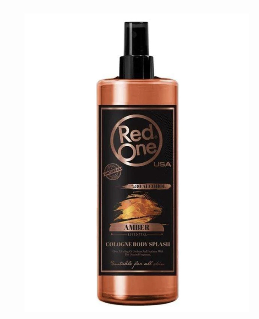 RedOne After Shave Cologne Body Splash 400ml - Amber