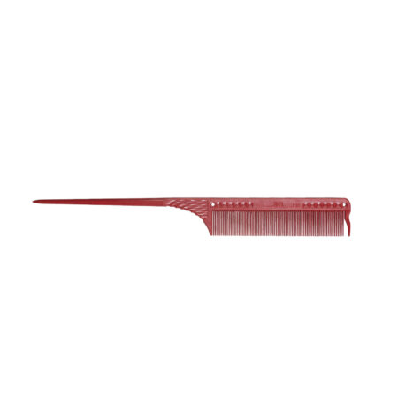 JRL Fine Teeth Tail Comb 8.5" - J101 red