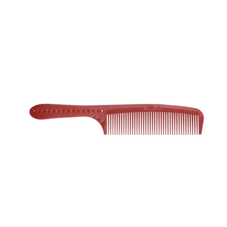 JRL Barbering Comb 7.6" - J201 red