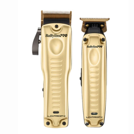 BaBylissPRO Lo-ProFX Limited Edition High Performance Gold Clipper & Trimmer Combo FXHOLPKLP-G