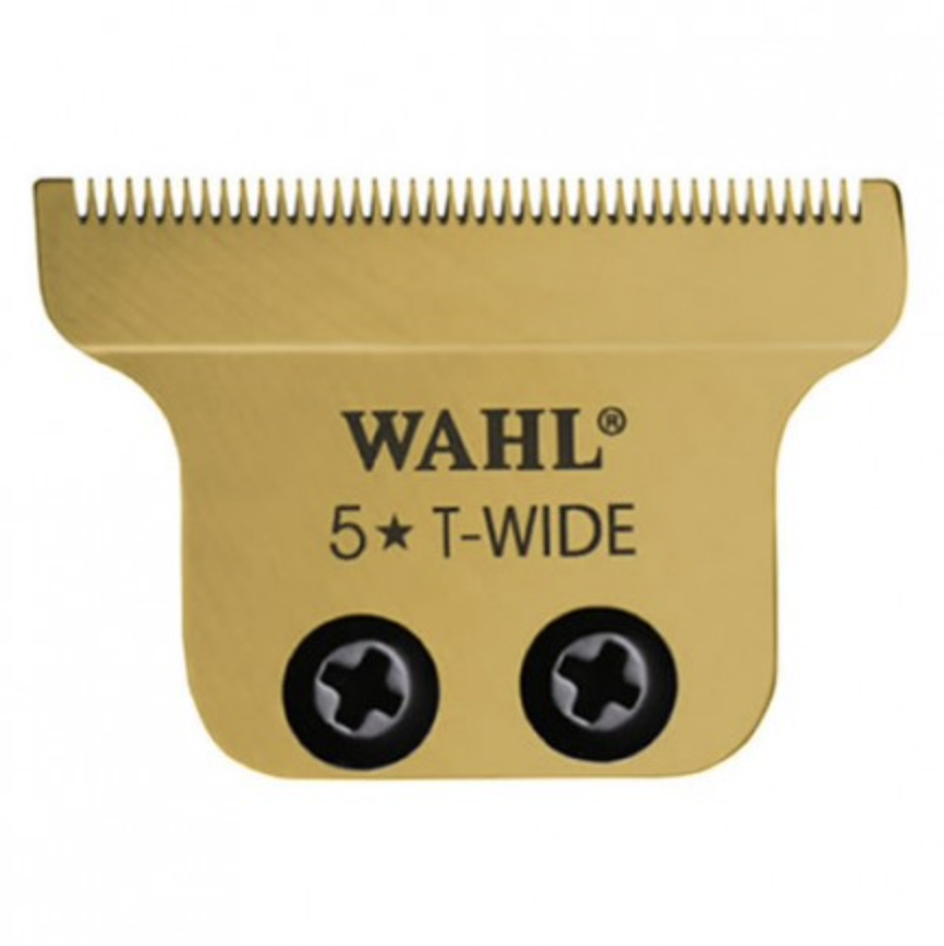 Wahl Detailer Li Gold Replacement T-Wide Blade Titanium DLC #2215-700 From Wahl Professional's commercial grade line of products