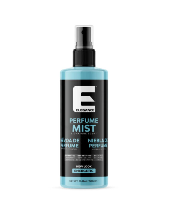 Elegance Perfume Mist After shave spray 300ml - energetic - blue