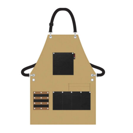 Blackice Professional Signature Series Barber Apron - Hipster Tan BVE011TAN