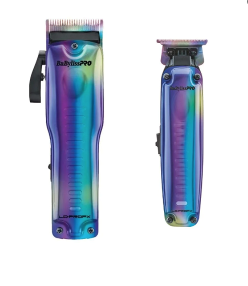 BABYLISSPRO 3pcs LO-PROFX LIMITED EDITION IRIDESCENT HIGH-PERFORMANCE CORDLESS LOW-PROFILE combo by IBSH- #FX825RB