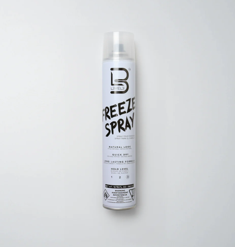 L3VEL3™ Freeze Hair Spray 400 ml  – White Can