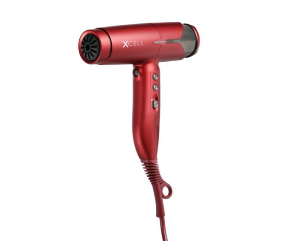 Gamma+ Xcell Ionic Technology Hair Dryer Blower - RED