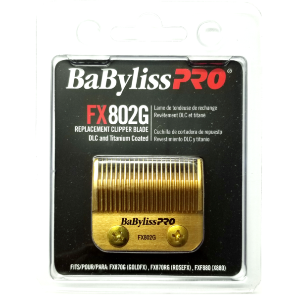 BaBylissPRO FXclipper Replacement Blade Gold FX802G