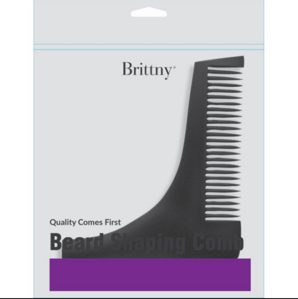 brittny black beard shaping comb